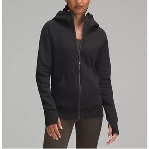 Lululemon Like New Scuba Full-Zip Hoodie Size 6 Black
